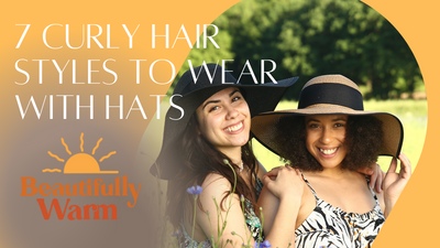 In a Rush? 7 Curly Hair Styles To Wear With Hats