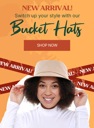 New Satin Lined Bucket Hats
