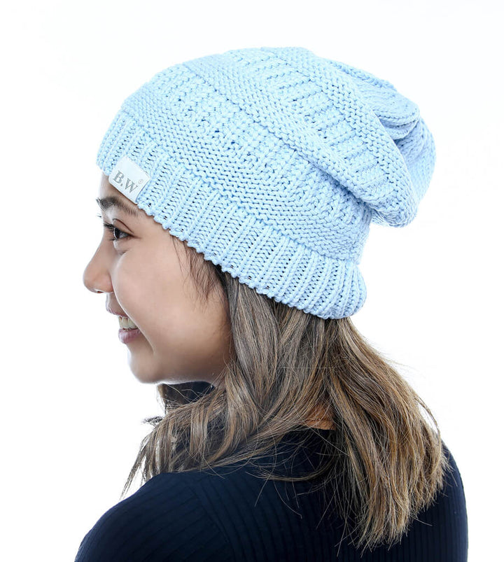 eivy light blue beanie Eivy Easter Rib Wool Beanie - Auski Australia main image 4
